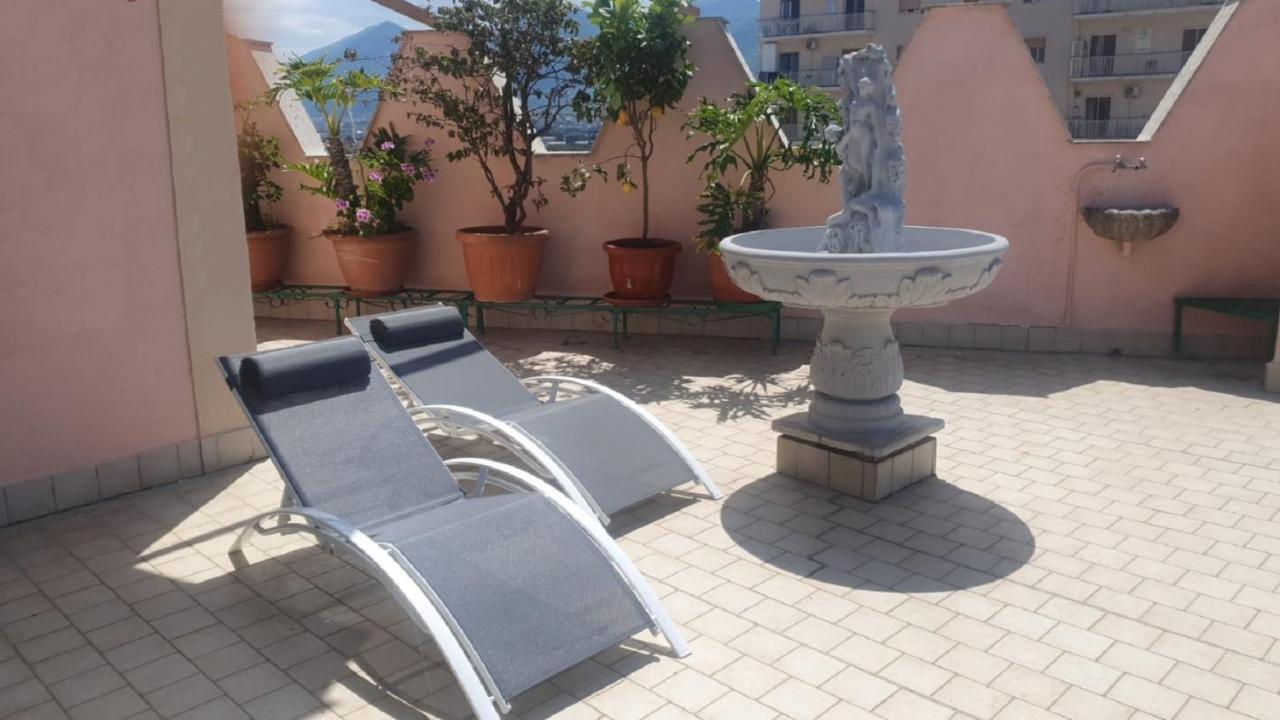 Renovated Loft With Vesuvio View Terrace Appartement Scafati Buitenkant foto